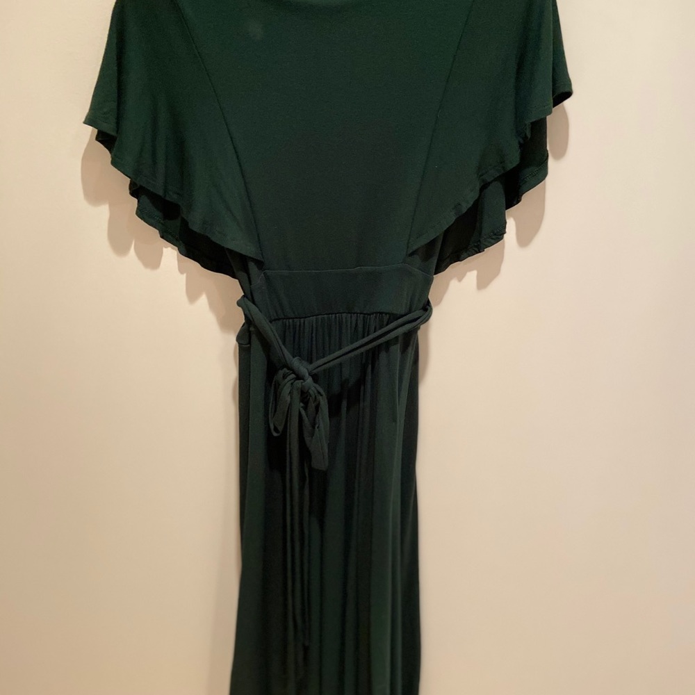 Hunter Green Dress - Picture 2 of 2